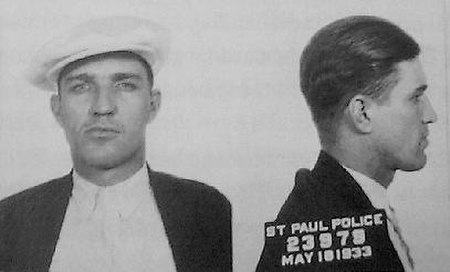 Carroll's 1933 mugshot