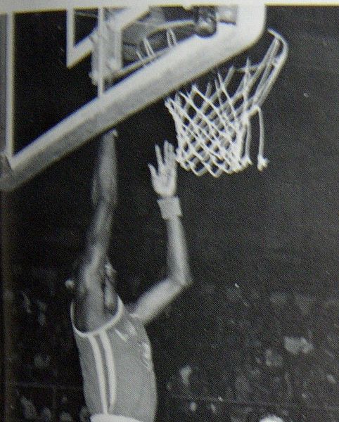 Gwynn was a standout basketball player in both high school (pictured) and college.