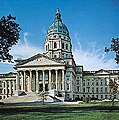 The Kansas State Capitol in Topeka