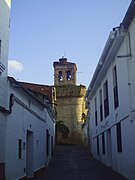 Church tower in Herrera del Duque