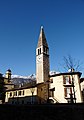 Church tower (XV century) of the old church.