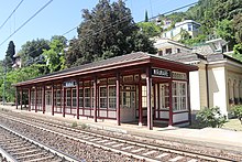 Miramare railway stop Trieste przystanek Miramare.jpg