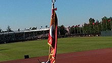 Sanjak (Flag) of the Turkish Military Academy Turkish Military Academy-Mezuniyet 5.jpg