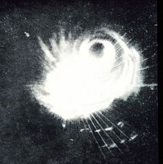 Radarový snímek tajfunu 18. prosince 1944