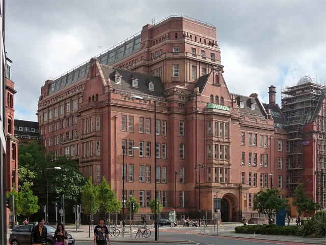 The Sackville Street Building, formerly the UMIST Main Building