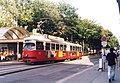 Čeština: Tramvaj E č. 4435, Kärntner Ring, Vídeň, Rakousko English: E tram No. 4435, Vienna, Austria Camera location 48° 12′ 09.03″ N, 16° 22′ 05.11″ E    View all coordinates using: OpenStreetMap