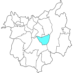 Location of Vítkovice in Ostrava