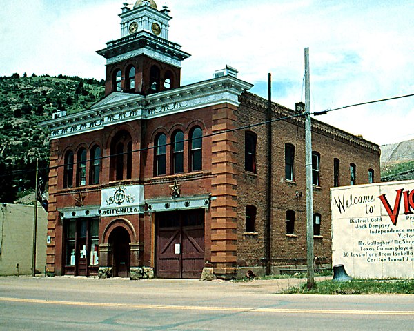 The Victor City Hall is one of several historic buildings that have been restored in downtown Victor.