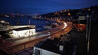 View from Alexandra Cocktail bar, Arnavutköy, Istanbul