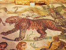 Villa romana di Piazza Armerina - Sicilia - tigre.JPG