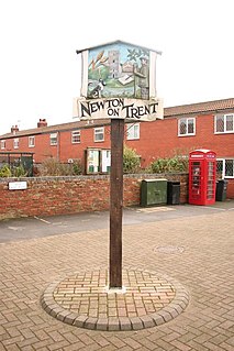 Newton on Trent Village and civil parish in the West Lindsey district of Lincolnshire, England