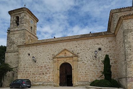 Villarrubio, Iglesia parroquial, fachada principal.jpg