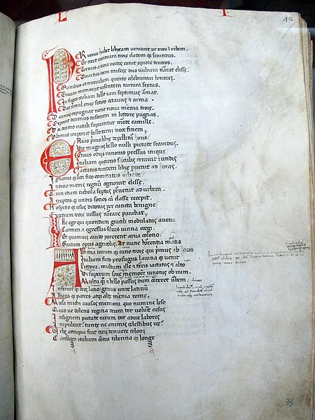 File:Virgilio, opera omnia (qui georgiche), 1350-1400 ca., malatestiana S. XIX.3, 02.JPG