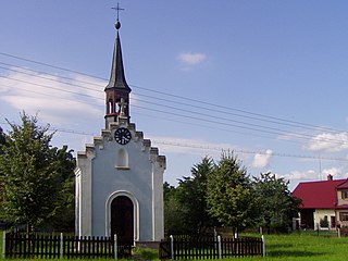 Kaplička sv. Václava v obci Jivina