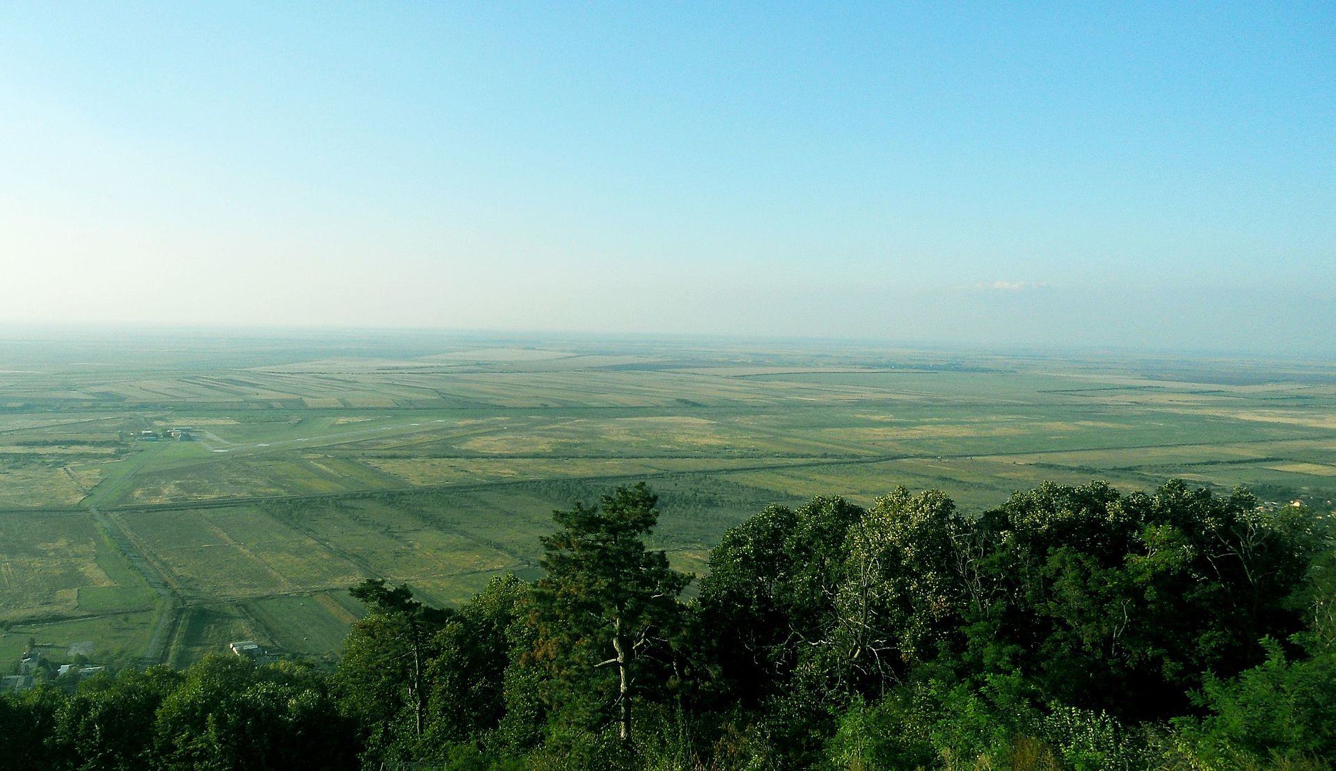 Vršački vinogradi pogled