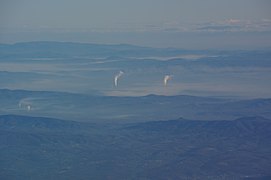 Termoelektrane Kosovo A i Kosovo B tokom zime.