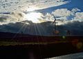 * Nomination Wind turbine in Gilserberg. --Hydro 08:55, 3 November 2013 (UTC) * Decline Insufficient quality. Sorry. Color Spots and dark in the foreground. --XRay 11:42, 9 November 2013 (UTC)