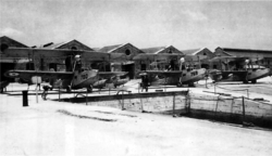 Walrus and Seafox seaplanes at RNAS Bermuda, at the original Royal Air Force-operated location in the North Yard of HM Dockyard Bermuda, in 1938 Walrus and Seafox seaplanes at RNAS Bermuda in the North Yard of HMD Bermuda 1938-05-01.png