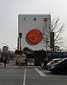 Mural, Stralauer Platz, Berlin-Friedrichshain, Deutschland