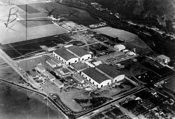 First National Studios with the Lasky Ranch in the distance.