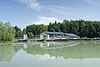 Isar reservoir Tölz