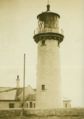 Helgoland:Leuchtturm (1811 unter englischer Herrschaft erbaut 1902 ersetzt)(1895)