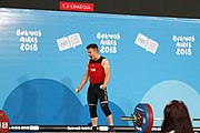 Deutsch: Gewichtheben bei den Olympischen Jugendspielen 2018; Tag 2, 10. Oktober 2018; Jungen 62 kg English: Weightlifting at the 2018 Summer Youth Olympics at 8 October 2018 – Boys' 62 kg