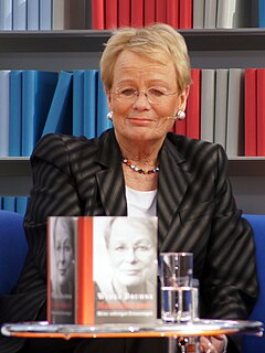 Wibke Bruhns German journalist and author