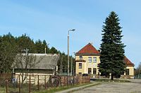 Wierzchucin rail station.JPG