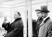 Taft with Archibald Butt (second from right) William H Taft - A W Butt - Geoge v. L. Meyer.jpg