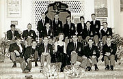 Australian team in Singapore en route to Rome for the 1960 Summer Paralympics. Xx0960 - Australian team Singapore en route to Rome - 3a - Scan.JPG