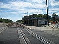 .. and this is a broader view, which shows that the station was facing major reconstruction.