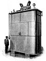 Ganz 21.000 KW Transformer, Hungary in 1911, weight: 38t