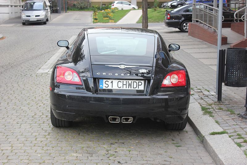 File:Zabrze Chrysler Crossfire.jpg