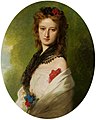 Zofia Potocka, Countess Zamoyska, painted by Franz Xaver Winterhalter