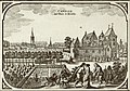 Kapelle, Bruelis vanuit het oosten in 1650