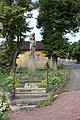 English: Štěkeň, a small town in Strakonice district, Czech Republic, WWI memorial on the square. Čeština: Štěkeň, okres Strakonice památník obětem 1. sv. války na náměstí