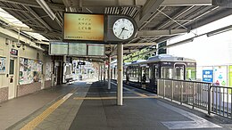 阪急夙川駅（甲陽線ホーム）