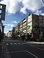 The view of Tianmu West Road, Taiwan, Taipei