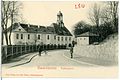 Altfriedstein mansion, from Moritzburger Strasse (postcard 1905)