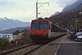 A Colibri train at the Saint-Gingolph terminus in 1998.