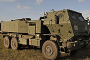 M142 HIMARS 180614-A-IY962-108 - M142 High Mobility Artillery Rocket System (HIMARS) firing during Saber Strike 18 (Image 7 of 7).jpg