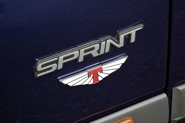The "Tickford wings" badge on a Ford Falcon XR8 Sprint
