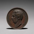 19th century - Medal- Eugene Verboeckhoven (obverse) - 1918.579.a - Cleveland Museum of Art.tif