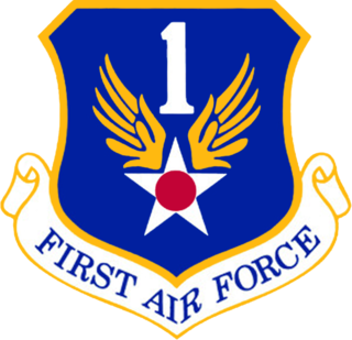 First Air Force Numbered air force of the United States Air Force responsible for the North American region