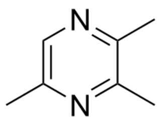 <span class="mw-page-title-main">2,3,5-Trimethylpyrazine</span> Chemical compound