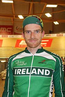 Martyn Irvine Irish racing cyclist