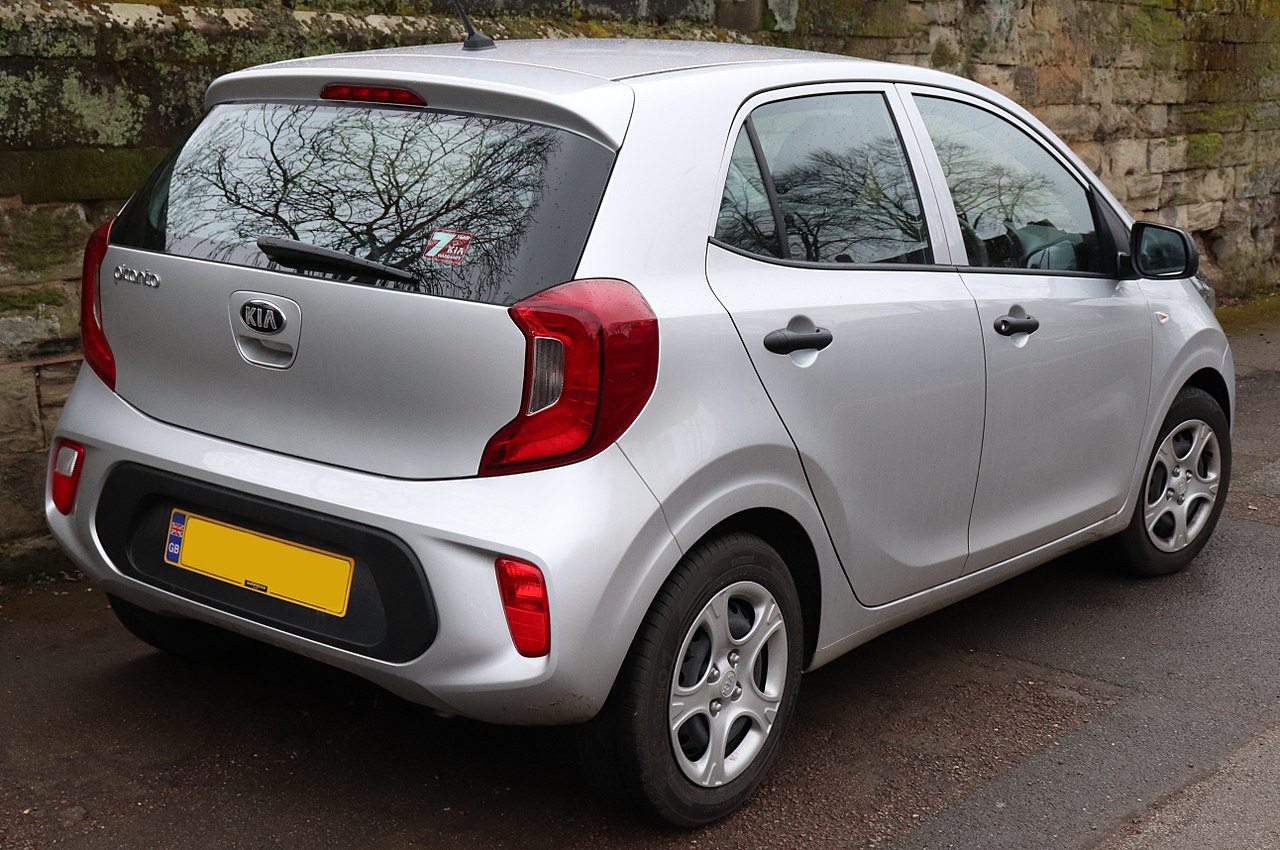 Image of 2017 Kia Picanto 1 1.0 Rear