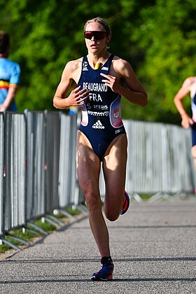 Cassandre Beaugrand bei der EM in München, 2022