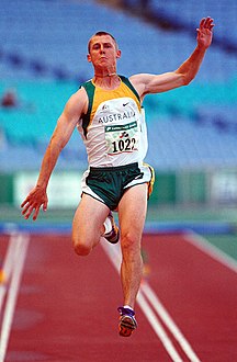 261000 - Athletics pentathlon Anthony Biddle action - 3b - 2000 Sydney event photo.jpg